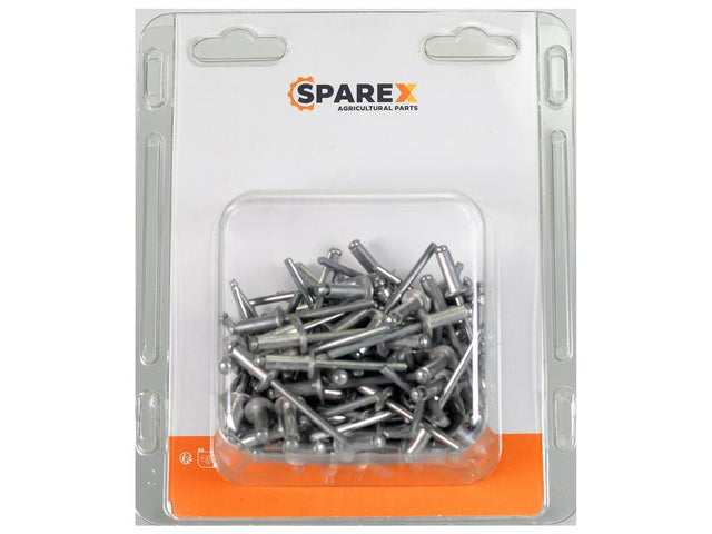Sparex Agripak 100 pcs. Pop Rivet 4.8 x 12.5mm | S.172267 - Product Image 1