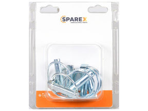 Sparex Agripak 6 pcs. Round Linch Pin 11mm x 44.5mm | S.172292 - Product Image 1