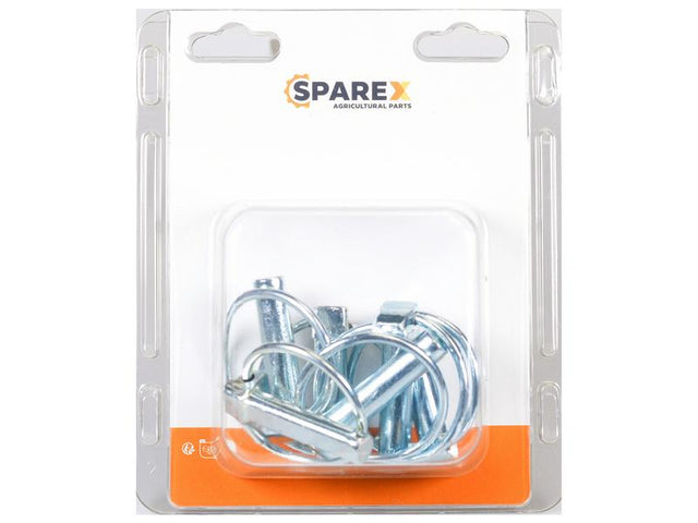 Sparex Agripak 6 pcs. Round Linch Pin 11mm x 44.5mm | S.172292 - Product Image 1