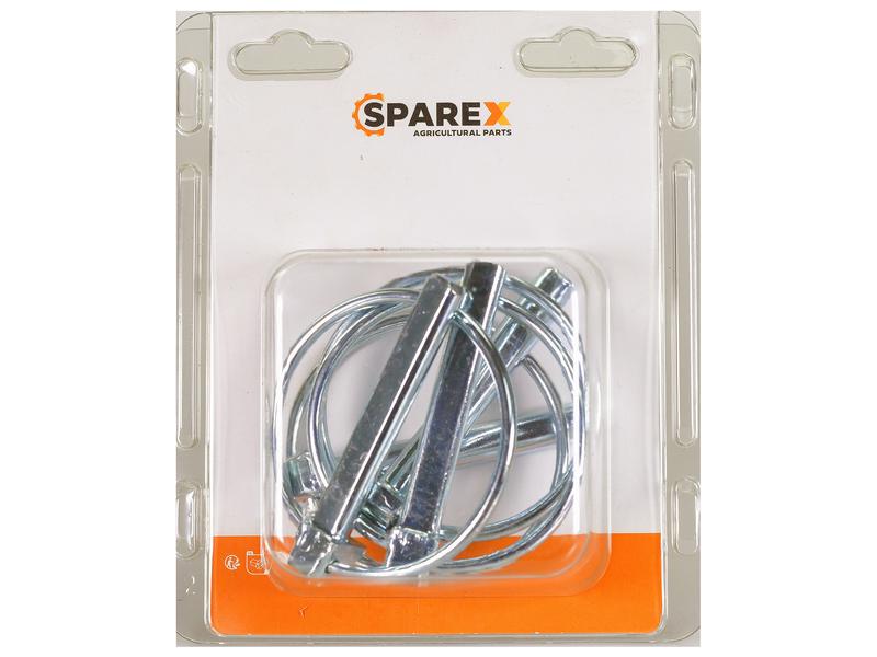Sparex Agripak 4 pcs. Round Linch Pin 11mm x 70mm | S.172295 - Product Image 1