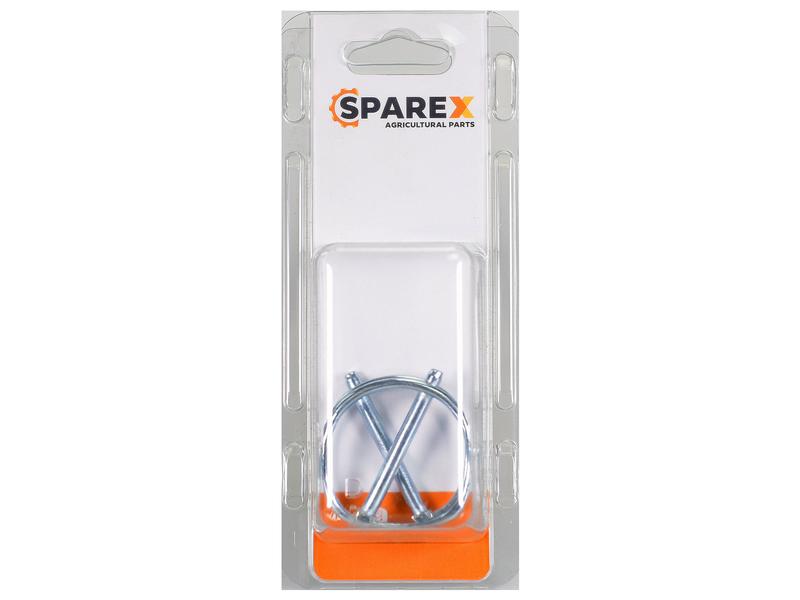 Sparex Agripak 2 pcs. Round Linch Pin 4.5mm x 43mm | S.172297 - Product Image 1