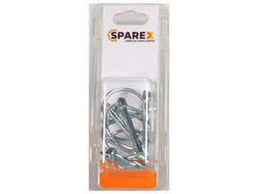 Sparex Agripak 6 pcs. Round Linch Pin 6mm x 44.5mm | S.172298 - Product Image 1