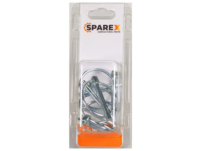 Sparex Agripak 6 pcs. Round Linch Pin 6mm x 44.5mm | S.172298 - Product Image 1