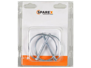 Sparex Agripak 2 pcs. Round Linch Pin 6mm x 70mm | S.172299 - Product Image 1