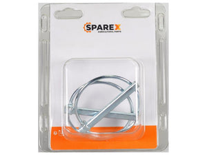 Sparex Agripak 2 pcs. Round Linch Pin 8mm x 70mm | S.172301 - Product Image 1