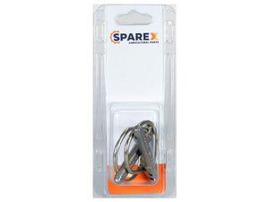 Sparex Agripak 2 pcs. Rűbig Safety Linch Pin, 9.5mm x 46mm | S.172311 - Product Image 1