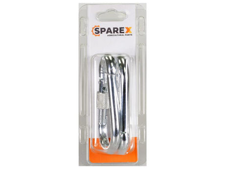 Sparex Agripak 2 pcs. Safety Snap Hook, 10 x 100mm | S.172314 - Product Image 1