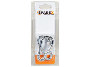 Sparex Agripak 2 pcs. Safety Snap Hook, 7 x 70mm | S.172319 - Product Image 1
