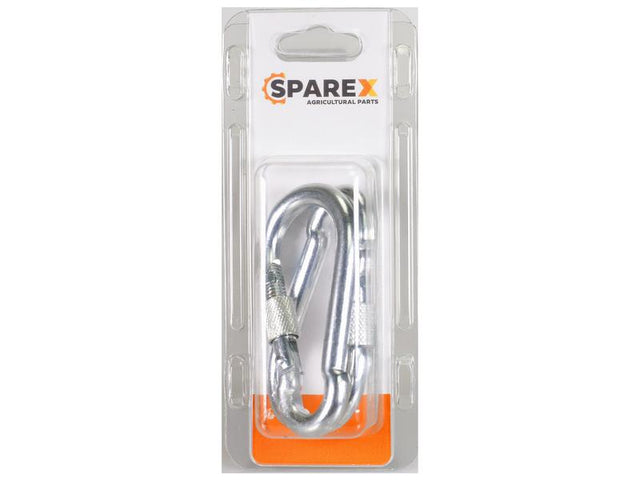 Sparex Agripak 2 pcs. Safety Snap Hook, 9 x 90mm | S.172321 - Product Image 1