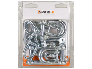 Sparex Agripak 10 pcs. Screw Type D Shackle Pin Ø6-13x12-24mm | S.172323 - Product Image 1