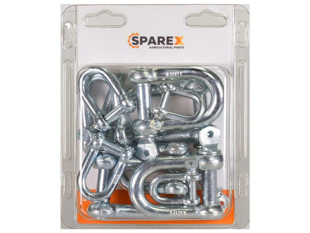 Sparex Agripak 10 pcs. Screw Type D Shackle Pin Ø6-13x12-24mm | S.172323 - Product Image 1