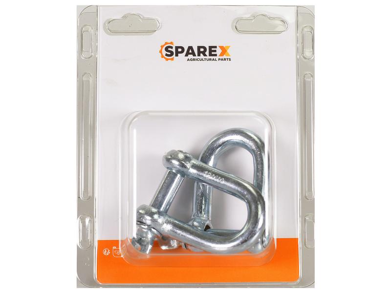 Sparex Agripak 2 pcs. Screw Type D Shackle Pin Ø12x24mm | S.172326 - Product Image 1