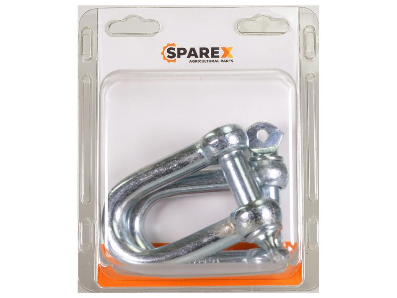 Sparex Agripak 2 pcs. Screw Type D Shackle Pin Ø16x30mm | S.172327 - Product Image 1