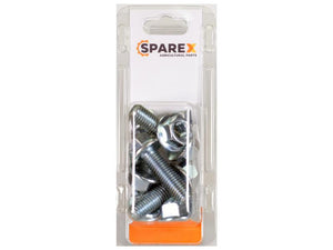 Sparex Agripak 6 pcs. Serated Flange Bolt M12x40mm | S.172335 - Product Image 1