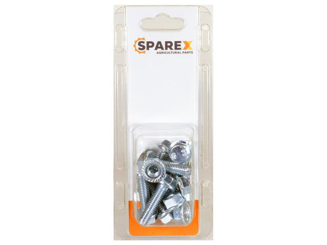 Sparex Agripak 10 pcs. Serated Flange Bolt M8x30mm | S.172338 - Product Image 1