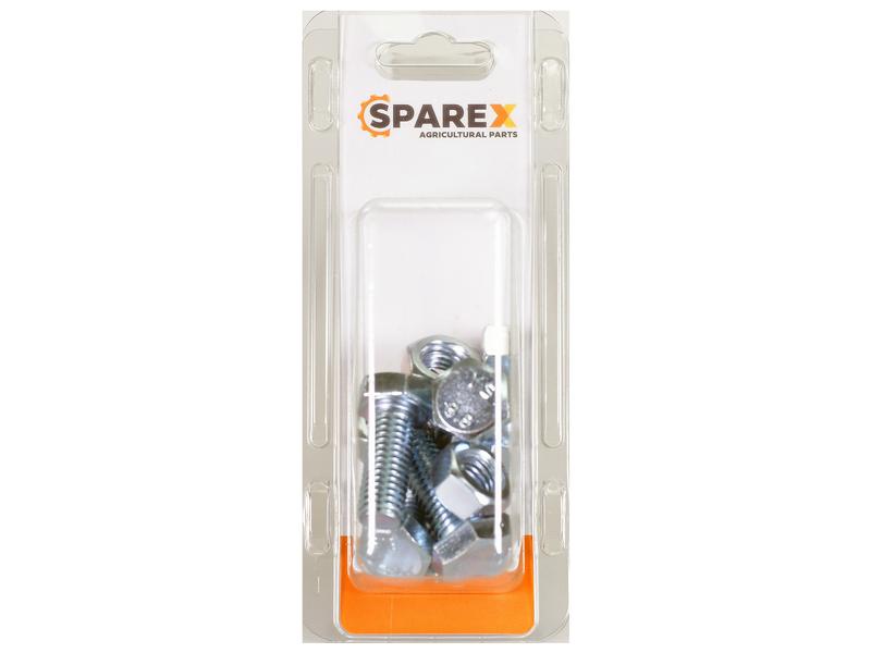 Sparex Agripak 6 pcs. Metric Setscrew M12x30mm | S.172341 - Product Image 1