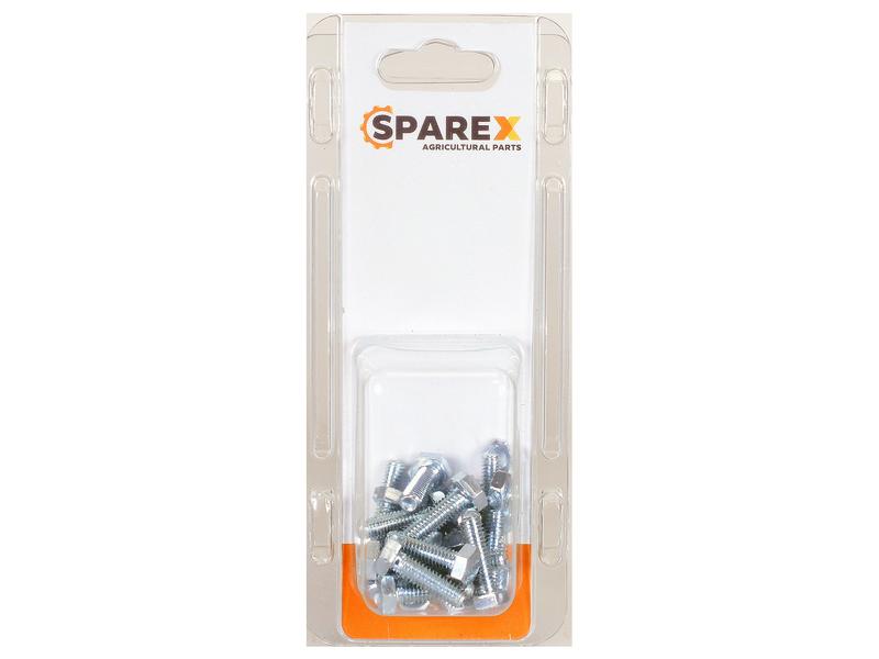 Sparex Agripak 20 pcs. Metric Setscrew M6x20mm | S.172344 - Product Image 1