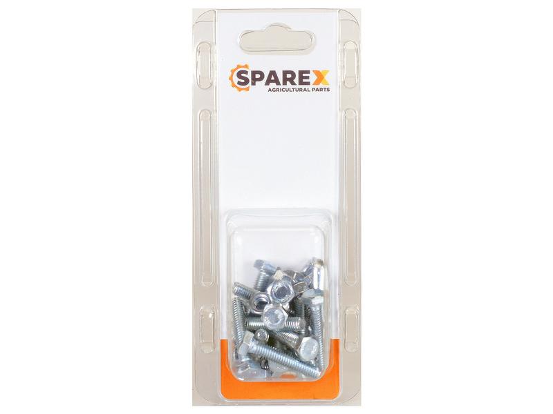 Sparex Agripak 20 pcs. Metric Setscrew M6x30mm | S.172345 - Product Image 1