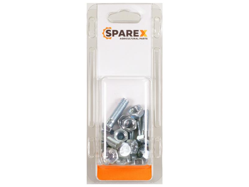 Sparex Agripak 10 pcs. Metric Setscrew M8x30mm | S.172349 - Product Image 1