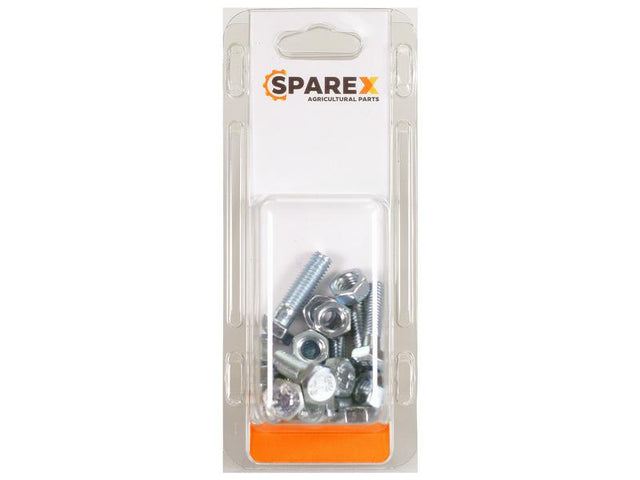 Sparex Agripak 10 pcs. Metric Setscrew M8x30mm | S.172349 - Product Image 1