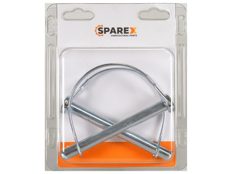 Sparex Agripak 2 pcs. Shaft Locking Pin 11mm x 89mm | S.172353 - Product Image 1