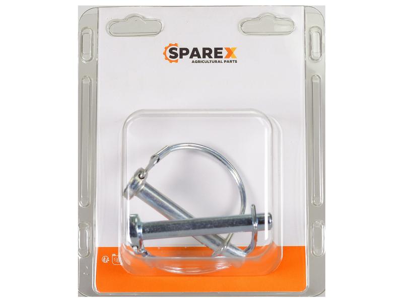 Sparex Agripak 2 pcs. Shaft Locking Pin 9.5mm x 57mm | S.172358 - Product Image 1