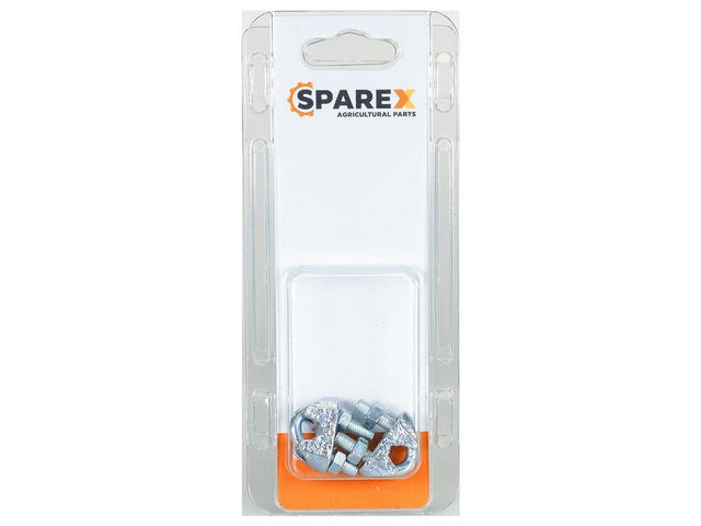Sparex Agripak 2 pcs. Wire Rope Clips 6mm (1/4'') | S.172455 - Product Image 1