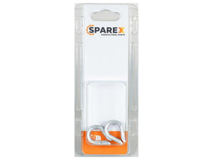 Sparex Agripak 2 pcs. Wire Rope Thimble 3 x 30mm | S.172459 - Product Image 1