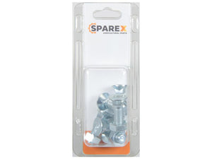Sparex Agripak 6 pcs. Countersunk Bolt & Nut M11 x 30mm | S.172464 - Product Image 1