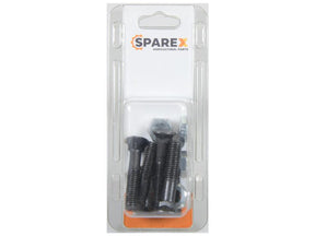 Sparex Agripak 6 pcs. Countersunk Bolt & Nut M11 x 45mm | S.172465 - Product Image 1