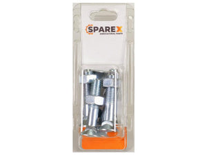 Sparex Agripak 6 pcs. Countersunk Bolt & Nut M12 x 55mm | S.172468 - Product Image 1