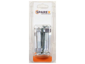 Sparex Agripak 6 pcs. Countersunk Bolt & Nut M12 x 65mm | S.172469 - Product Image 1