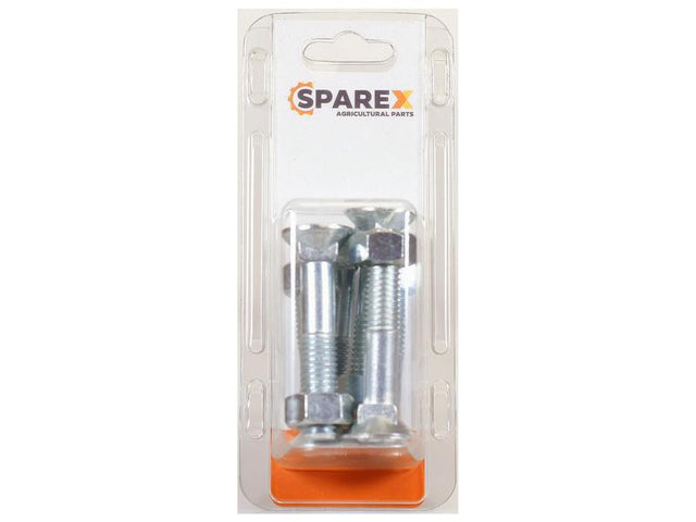 Sparex Agripak 6 pcs. Countersunk Bolt & Nut M12 x 65mm | S.172469 - Product Image 1