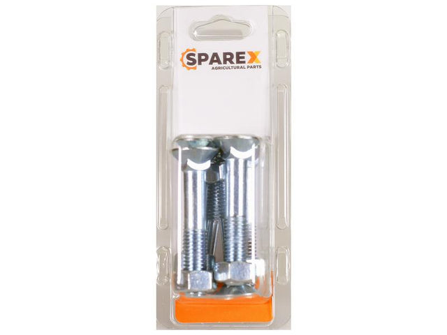 Sparex Agripak 6 pcs. Countersunk Bolt & Nut M12 x 70mm | S.172470 - Product Image 1