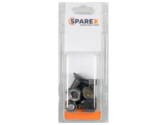 Sparex Agripak 6 pcs. Countersunk Bolt & Nut M10 x 30mm | S.172476 - Product Image 1