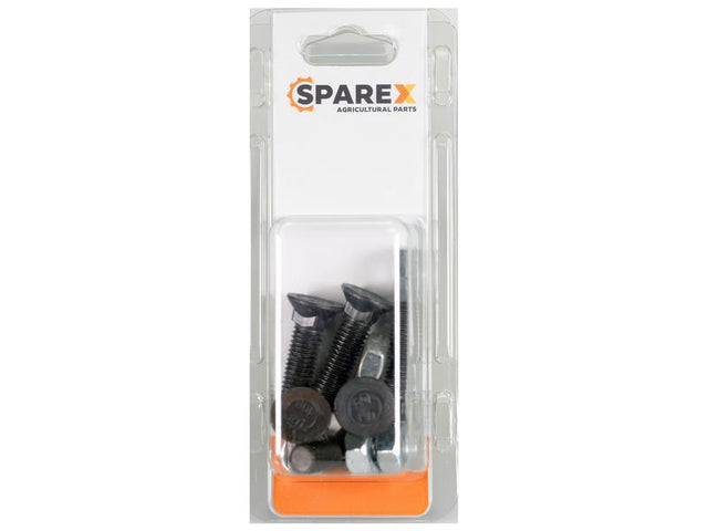Sparex Agripak 6 pcs. Countersunk Bolt & Nut M10 x 40mm | S.172478 - Product Image 1