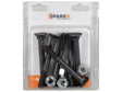 Sparex Agripak 6 pcs. Countersunk Bolt & Nut M12 x 100mm | S.172480 - Product Image 1
