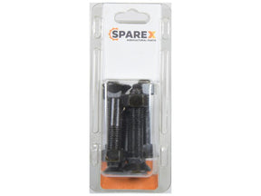 Sparex Agripak 6 pcs. Countersunk Bolt & Nut M12 x 60mm | S.172487 - Product Image 1