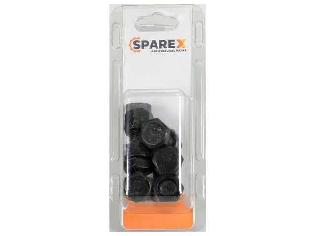 Sparex Agripak 6 pcs. Hexhead Bolt & Nut M12 x 38mm | S.172495 - Product Image 1
