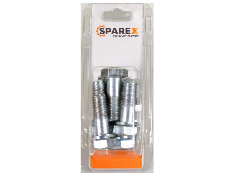 Sparex Agripak 6 pcs. Hexhead Bolt & Nut M14 x 40mm | S.172496 - Product Image 1