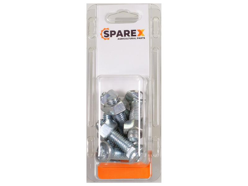 Sparex Agripak OHead Bolts&Nut M12 x 48mm | S.172499 - Product Image 1