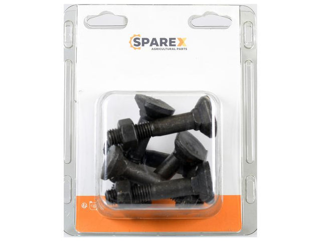 Sparex Agripak 6 pcs. Rhead Bolts&Nuts - M12 x 70mm | S.172503 - Product Image 1