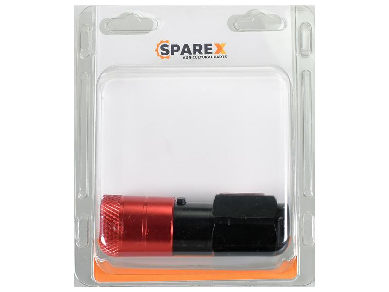 Sparex Agripak 1 pc. Air Brake Coupling Red M16 x 1.50mm Female | S.172505 - Product Image 1