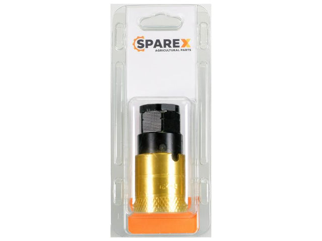Sparex Agripak 1 pc. Air Brake Coupling Yellow M16 x 1.50mm Female | S.172509 - Product Image 1