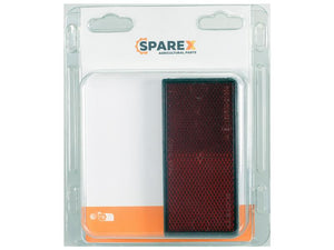 Sparex Agripak 2 pcs. Rectangular Reflector Red | S.172538 - Product Image 1