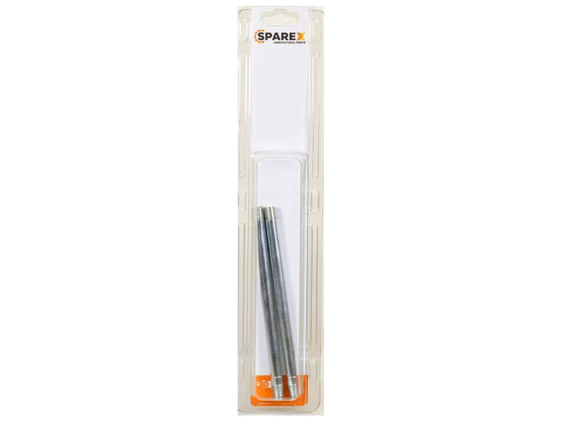 Sparex Agripak 2 pcs. G Gun Tube 1/8'' BSPT 15cm | S.172594 - Product Image 1