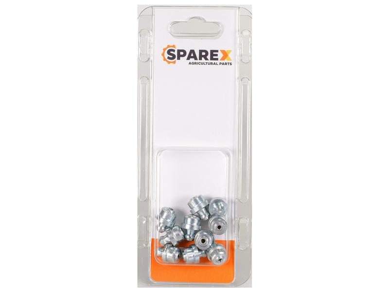 Sparex Agripak 10 pcs. Grease Nipple M10 | S.172596 - Product Image 1