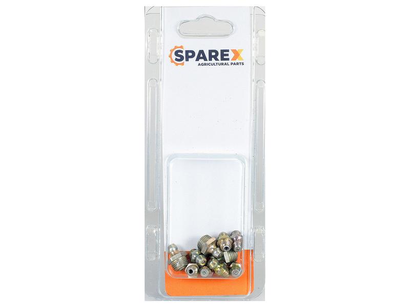 Sparex Agripak 10 pcs. Grease Nipples Imperial Assortment | S.172600 - Product Image 1