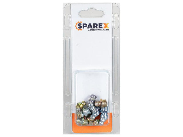 Sparex Agripak 10 pcs. Grease Nipple M6, M8, M10 Assorted | S.172613 - Product Image 1