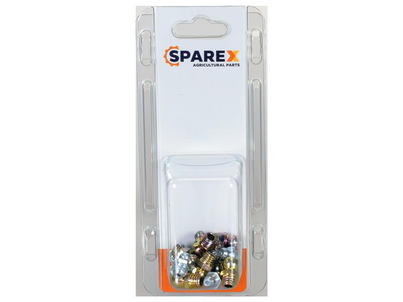 Sparex Agripak 20 pcs. Grease Nipple M8 Assorted | S.172618 - Product Image 1
